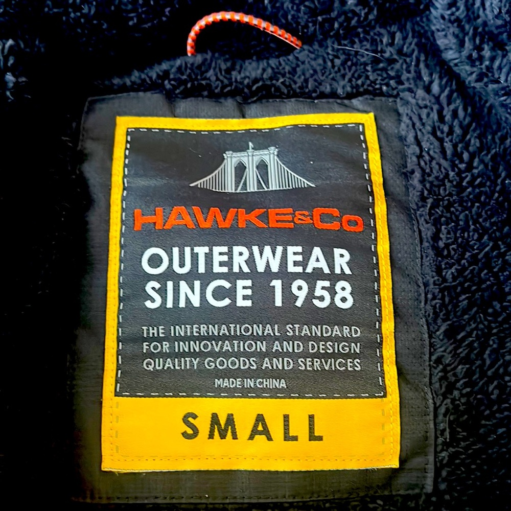 Mens Hawke and Co lined/ puffy